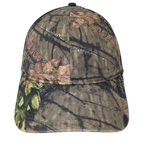 Mossy Oak Strapback Baseball Cap Multi One Size Adjustable Camo Outdoor Cap - Picture 1 of 10